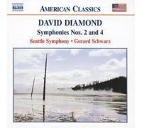 David Diamond Symphonies Nos. 2 and 4 (Schwarz, Seattle S (CD) (Importación USA)