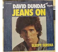 DAVID DUNDAS - DAVID DUNDAS / Jeans On / Sleepy Serena / 1977 / Schrifthülle / AMIGA # 456255 / Deutsche Pressung / 7" Vinyl Single Schallplatte