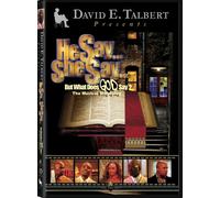 David E Talbert's He Say She Say But What Does God [Reino Unido] [DVD]