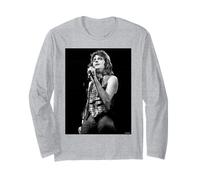 David Essex Rock On Singer Foto en Vivo por Dick Barnatt Manga Larga