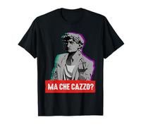David Estatua de la mano italiana gesto divertido cita Ma Che Cazzo Camiseta