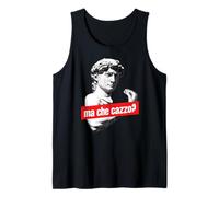 David Estatua Escultura Arte Gesto Italiano Camiseta sin Mangas