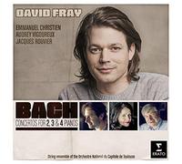 David Fray – Bach: Conciertos para 2, 3 y 4 pianos – CD – Importación USA
