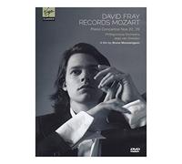 David Fray records Mozart - Piano Concertos Nos. 22, 25/Philharmonia Orchestra [Alemania] [DVD]