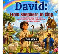 David: From Shepherd to King: A Heartwarming Bible Story About Faith, Courage, and God's Amazing Plan for Kids Ages 4-7