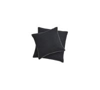 DAVID FUSSENEGGER Funda de almohada Sylt 40x40cm (Antracita) gris