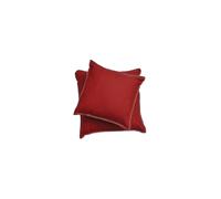 DAVID FUSSENEGGER Funda de almohada Sylt 40x40cm (rojo chino) rojo