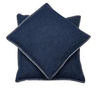David Fussenegger Funda de cojín Decorativa Marina de algodón Suave y esponjosa, 50 x 50 cm