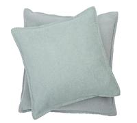 David Fussenegger Sylt - Funda de cojín (algodón, 50 x 50 cm), Color Verde