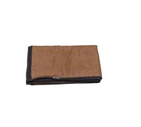 David Fussenegger Velvet Uni 112168K2 - Funda Reversible (135 x 200 cm), Color Rojo y Gris Oscuro