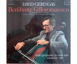 David Geringas - Berühmte Celloromanzen - Romances For Cello & Orchestra