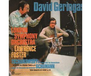 David Geringas - David Geringas , Lawrence Foster , The London Symphony Orchestra , Robert Schumann , Pyotr Ilyich Tchaikovsky - Tschaikowsky Variationen Über Ein Rokokothema / Schumann Konzert Für Violoncello Und Orchester - Orbis - 31 247 0