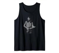 David Gilmour Guitarra Escala de Grises Foto Camiseta sin Mangas