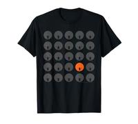 David Gilmour: Luck and Strange in Concert: Graphic Moons Camiseta