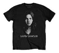 David Gilmour - T-Shirt # Xxl Unisex Black # Half-Tone Face