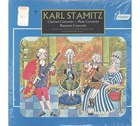 David Glazer, Camillo Wanausek, Geaorge Zukerman - Karl Stamitz: Concerti For Clarinet, Flute and Bassoon [LP]