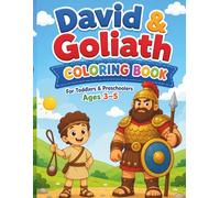 David & Goliath Coloring book: For Toddlers & Preschoolers Ages 3-5