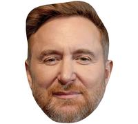 David Guetta (Beard) Big Head. Máscara más grande que la vida.