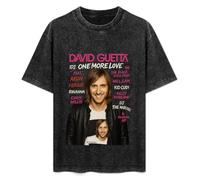 David Guetta One More Love Mens T-Shirt Black Unisex Top tee S