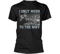 David Hasselhoff I Only Mosh to The Hoff T-Tshirts Camisetas y Tops Mens Black Tees Unisex Tshirts Camisetas y Tops(XX-Large)