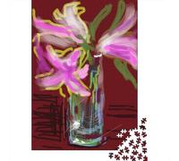 David Hockney Puzzle Pinturaarte 1000 Piezas para Adolescente, Rompecabezas Cuadros Famosos del Mundo De Madera, Juego De Rompecabezas, Decoración del Hoga, Uego De Habilidad para Toda La Familia