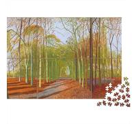 David Hockney Rompecabezas Arte De Madera, Imposibles Puzzles Museo, Pinturaarte Rompecabezas Imposible, Decoración del Hogar, 1000 Piezas