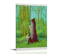 David_hockney_the_arrival_of_spring_in_woldgate Póster de Arte Pintura Decorativa Lienzo Arte de Pared Salón Póster Dormitorio Pintura, Arte de Pared Impresión de Imagen Moderna Decoración de