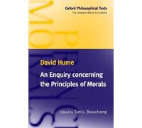 David Hume An Enquiry Concerning the Principles of Morals (Tapa blanda)