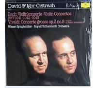David & Igor Oistrach - Bach: Violinkonzerte BWV 1041, 1042, 1043 / Vivaldi: Concerto grosso op. 3 no. 8 (aus "L'Estro armonico") [Vinyl LP] [Schallplatte]