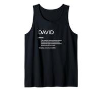 David Is The Best Funny Name Definition Dave David Camiseta sin Mangas