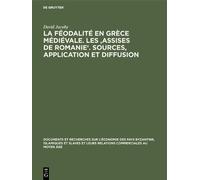 David Jacoby La Féodalité En Grèce Médiévale. Les (Tapa dura) (Importación USA)