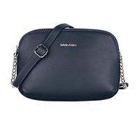 David Jones - Bolso Bandolera Multibolsillos Mujer - Bolsos Hombro Cartera Cuero PU - Crossbody Messenger Mensajero - Bolso Cruzados Muchos Bolsillos - Moda Viaje Ciudad - Azul Oscuro