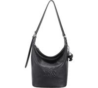 David Jones - Bolso Hobo para mujer de la ciudad - Bolso para mujer cruzado - Talla mediana - Clásico chic Práctica - Gran capacidad, Negro