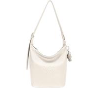 David Jones - Bolso Hobo para mujer de la ciudad - Bolso para mujer cruzado - Talla mediana - Clásico chic Práctica - Gran capacidad, Crema de coco