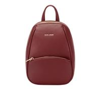 David Jones - Mini mochila bandolera para mujer y ciudad, tamaño mini, piel sintética, práctica chic clásica, salidas de fin de semana, Windsor Wine, Mini, Minimalista