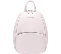 David Jones - Mini mochila bandolera para mujer y ciudad, tamaño mini, piel sintética, práctica chic clásica, salidas de fin de semana, Snow Lilac, Mini, Minimalista