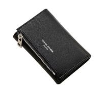 David Jones - Monedero para mujer - Cartera pequeña de piel sintética de poliuretano con compartimento para billetes y monedas - Elegante y compacto, Negro, Einheitsgröße