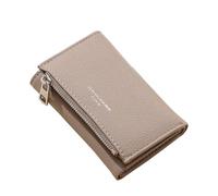 David Jones - Monedero para Mujer de Cuero Sintético - Tarjetero Pequeño de Cartera de Cuero Sintético PU - Bolsillo para Billetes y Monedas, Marrón topo., Talla única