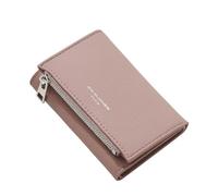 David Jones - Monedero para Mujer en Cuero Sintético - Tarjetero Pequeño Cartera de Cuero Sintético PU - Bolsillo para Billetes y Monedas, rosa