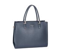 DAVID JONES Paris - Bolso de mano para mujer o ciudad, bolso de piel sintética talla grande, 3 compartimentos - Chic Elegante práctico, Bering Sea, L
