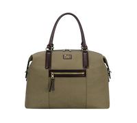 David Jones Paris - Bolso de viaje unisex - Bolso de fin de semana de PVC - Tamaño grande - Cabina - Ciudad Voayge de negocios Clásico Chic, verde oliva, Clásico, formato cabina