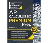 David Khan Princeton Review AP Calculus BC Premium Prep, 12th Edit (Tapa blanda)