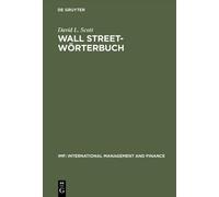 David L Scott Wall Street-Wörterbuch (Tapa dura) (Importación USA)