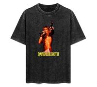 David Lee Roth Logo Mens T-Shirt Black Unisex tee XXL