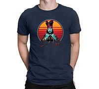 David Lo Pan Big Trouble in Little China Movie Vintage T-Tshirts Camisetas y Tops Cotton Men's tee(Small)