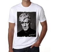 David Lynch Men's T Shirt One In The City White XL