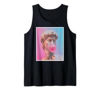 David Miguel Ángel Estatua Renacentista Bubblegum Pop Art Camiseta sin Mangas