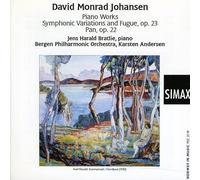 David Monrad Jo Pan and More Orchestral Works (Bratlie, B (CD) (Importación USA)