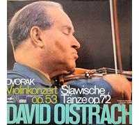David Oistrach, Antonín Dvorák - Violinkonzert Op. 53 / Slawische Tänze Op. 72 - Eurodisc - 78 349 ZK