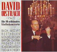 David Oistrach - Die 10 schönsten Violinkonzerte - Originalaufnahmen mit Orchestern der UdSSR aus den Jahren 1949-1968 [4CD-Box]